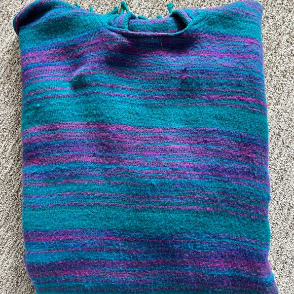 PONCHO MULTICOLOR - Picture 2 of 2